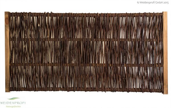 Weidenzaun CAMBO, senkrecht geflochten, 90 x 60